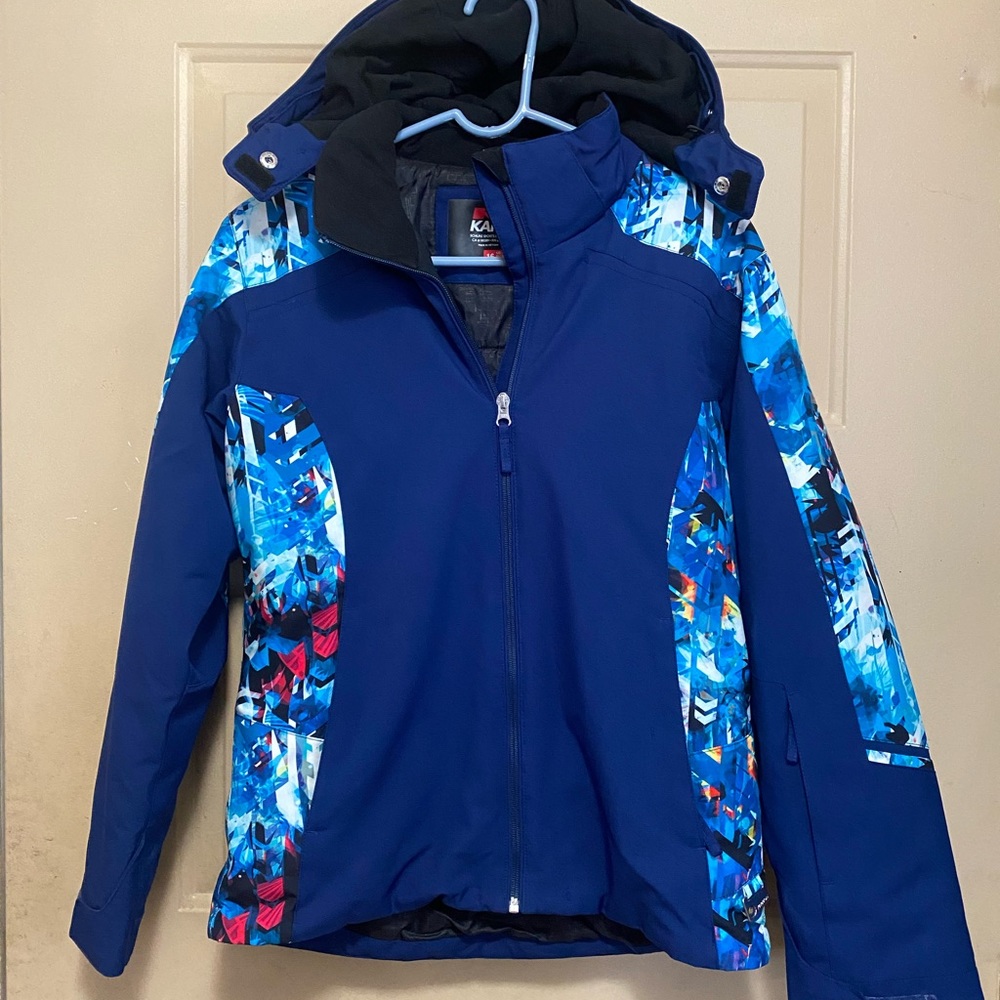 Kid’s Karbon Blue Winter Jacket